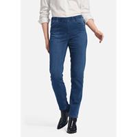 Peter Hahn 5-Pocket-Jeans Schlupf-Jeans Passform Sylvia Jeanshosen blue denim Damen 