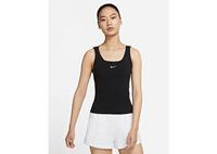 Nike Essential Cami Tank Top Damen - Black/White - Damen, Black/White