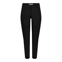 ONLY straight fit pantalon ONLVERONICA-PISA zwart