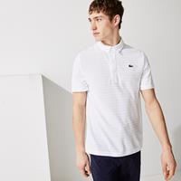 Lacoste Atmungsaktives Herren-Golf Polo  Sport - Weiß 