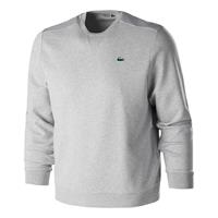 Lacoste Herren  Sport Sweatshirt mit Mesh-Einsätzen - Heidekraut Grau / Hellgrau 