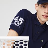 Lacoste Regular Fit  L.12.12 - Club Med Polo aus Petit Piqué - Navy Blau 