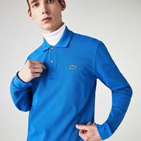 Lacoste Classic fit poloshirt in design met lange mouwen