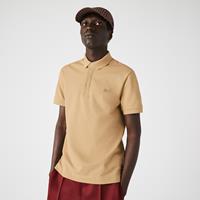 Lacoste Regular Fit Herren- PARIS POLO aus Stretch-Piqué - Beige 