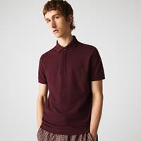 Lacoste Regular Fit Herren- PARIS POLO aus Stretch-Piqué - Burgunder 