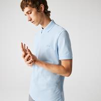 Lacoste Regular Fit Herren- PARIS POLO aus Stretch-Piqué - Hellblau 