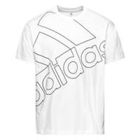 adidas T-Shirt Logo - Weiß/Schwarz