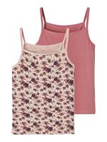 2-pack Cami Dames Roze