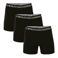 Muchachomalo Boxershorts Solid185 3 pack-L