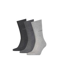 Calvin Klein Herren Socken, 3er Pack - Kurzsocken, One Size Socken grau Herren 