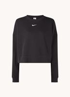 Nike Sportswear Collection Essentials Oversized fleeceshirt met ronde hals voor dames