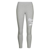 Reebok Identity Logo Leggings Damen, grau / weiß