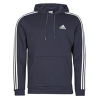 Adidas - Essentials Fleece 3S Hoodie - Blauwe Hoodie