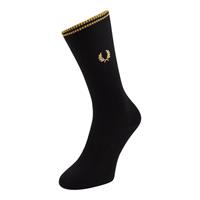 fredperry Fred Perry - Tipped Black/Racing Red - Socken