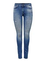 Only Jeans Onlshape Life Reg Skinny Dnm Rea für Damen, Medium Blue Denim
