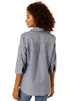 Your Look... for less! Dames Blouse blue-bleached Größe