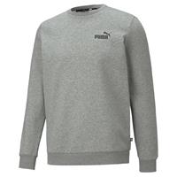 Puma Sweatshirt Essentiell Herren, medium gray heather, M