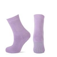 Basset Antislip sokken van katoen-Pastel lilac-35/38