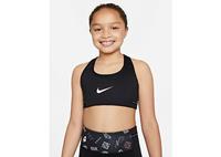 Nike Nike Dri-FIT Swoosh wendbarer Sport-BH für Kinder (Mädchen) - Black/White - Kinder, Black/White