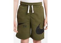 Nike Swoosh Fleece Shorts Kinder - Rough Green/Black - Kinder, Rough Green/Black