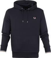 fredperry Fred Perry - Tipped Hooded Navy - Hoodies