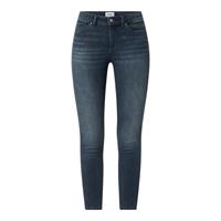 Only Skinny fit mid waist jeans met stretch, model 'Wauw'
