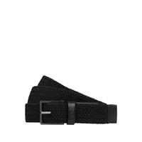 Calvin Klein, Textil-Gürtel Formal Elastic Belt in schwarz, Gürtel für Herren