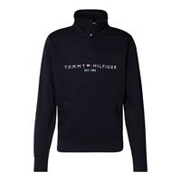 Tommy hilfiger Sweater met opstaande kraag en rits, Tommy Logo