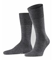 Falke Airport Socken, klimaregulierende Schurwolle, für Herren, hellblau