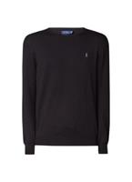 Polo Ralph Lauren Men's Slim Fit Cotton Sweater - Polo Black - M