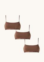 Calvin Klein Underwear One 2 Pack Tonal Strap Bra