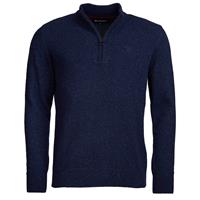 Barbour herentrui Tisbury half zip navy