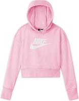 Nike Sportswear Club Korte hoodie van sweatstof voor meisjes - Roze