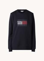 TommyHilfigerBluseREGULARFLAGC-NKSWEATSHIRTWW0WW31735DW5DESERTSKY–