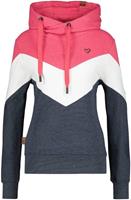 Alife & Kickin Sweater »StellaAK« sportiver Hoodie in Kontrastfarben