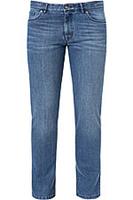 Hiltl Jeans, Parker, Regular Straight, Baumwolle T400, mittelblau