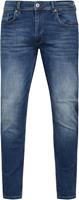 petrolindustries Petrol Industries Männer Straight Fit Jeans Denim Tapered Regular in blau