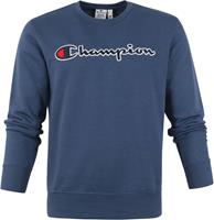 Champion Herren Sweatshirt - Pullover, Logo-Stick, langarm, uni Sweatshirts dunkelblau Herren 
