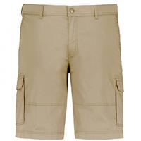 Eurex by Brax: Chinoshort "Bud" mit Stretchanteil und Cargotaschen Sand