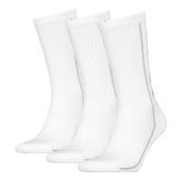 HEAD Unisex Socken - 3er Pack, Sportsocken, Mesh-Einsatz, einfarbig Sportsocken weiß 