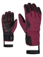 Ziener - Women's Kale AS AW Glove - Handschoenen, zwart/rood/purper