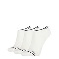 Calvin Klein Damen Socken Athleisure, 3er Pack - Kurzsocken, Weiß