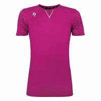 Q1905 Trainingsshirt haye rose / wit