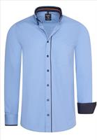 Rusty Neal | heren overhemd blauw | Regular fit | Italian-Style.nl, 