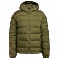 Adidas Helionic Hooded Jacket - Donsjack, olijfgroen