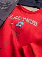 Mädchen Sweatshirt MIRACULOUS Ladybug rot