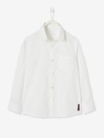 VERTBAUDET Overhemd Oxford jongen wit