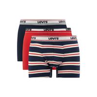 Levi's LEVIS LEVI'S Herren Boxershorts, 3er Pack - Geschenkbox, Logo, Streifen Boxershorts mehrfarbig Herren 