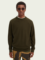 Scotch and Soda Pullover Stuctuur Donkergroen