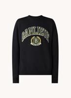 Clan de Banlieue Crest oversized sweater met logoborduring